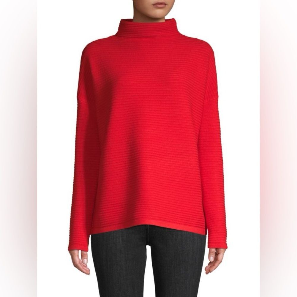 FRENCH CONNECTION women’s Lena Funnelneck Sweater Size Large GUC. *READ*